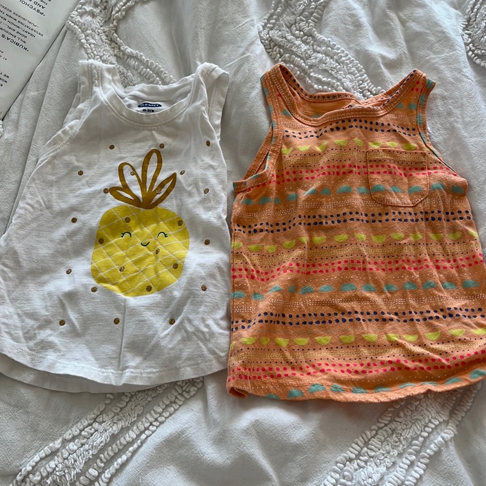 2 kids tank tops